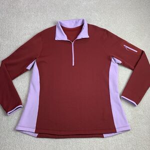 Arc'teryx Rho Heavyweight 1/4 Zip Women's XXL Stretch Logo Long Sleeve Sweater